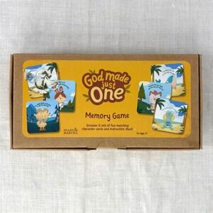 Mary & Martha God Made Just One Memory Game 24 Cards